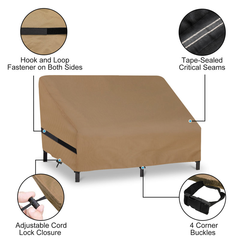 Arlmont & Co. Outdoor Patio Sofa Cover Wayfair